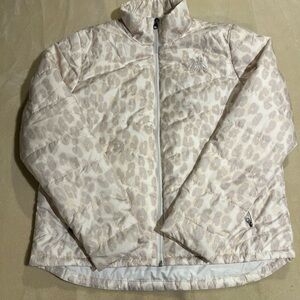 North Face Leopard Print Women's Cream Jacket
